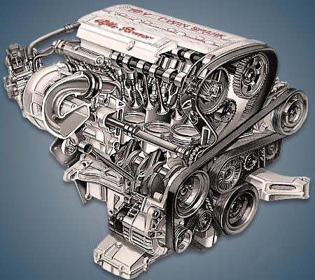 Двигатель Alfa Romeo AR32201