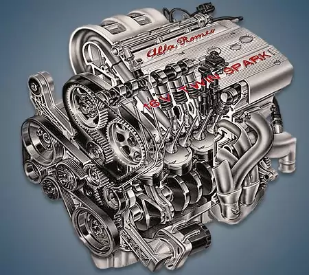 Двигатель Alfa Romeo AR32301