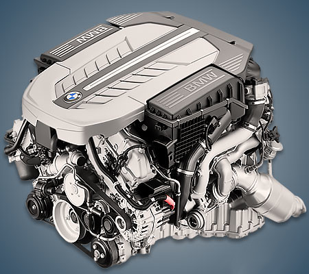 Двигатель BMW N74B68