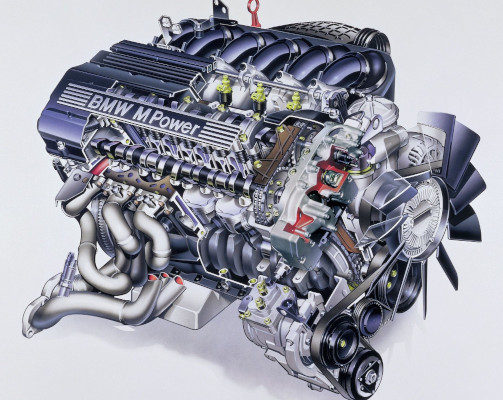 Двигатель BMW S52B32