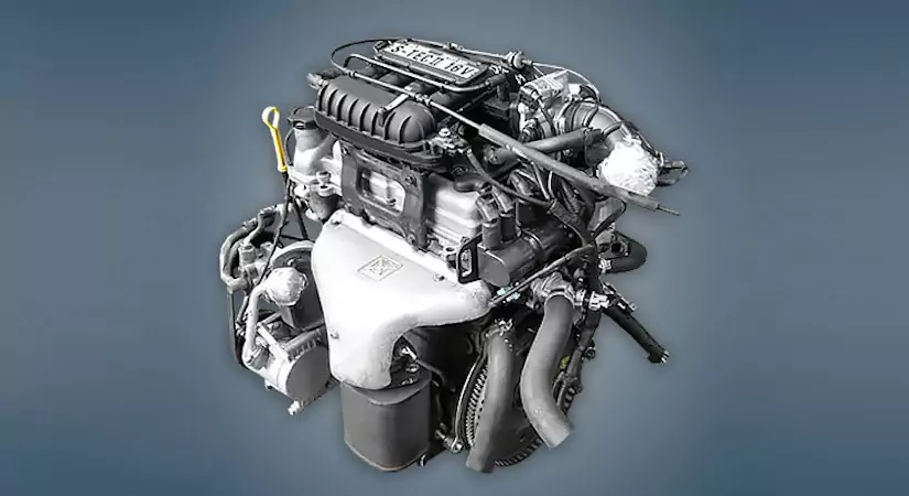 Двигатель Chevrolet B10D1