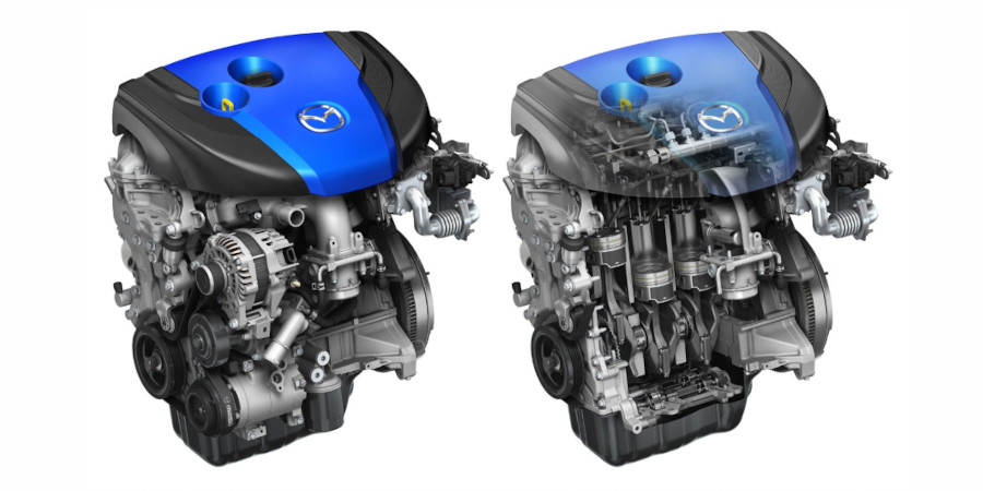 Двигатель Mazda SkyActiv-G 2.0