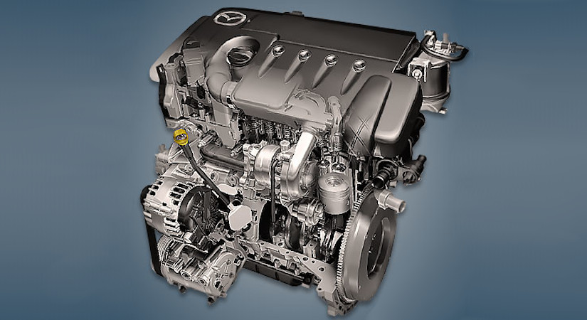 Двигатель Mazda Y4 1.4 CiTD