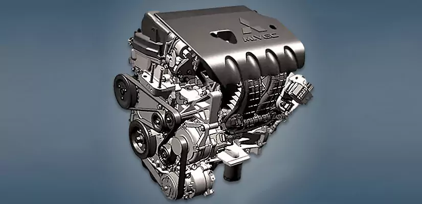 Двигатель Mitsubishi 4J10