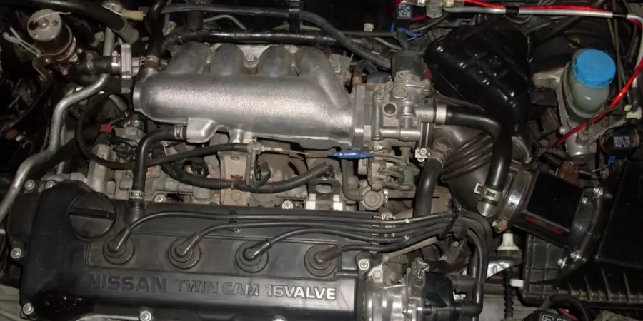 Двигатель Nissan GA16DE (GA16S/DS)