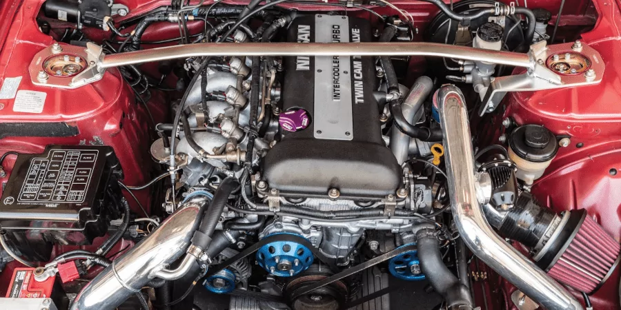 Двигатель Nissan SR20DE