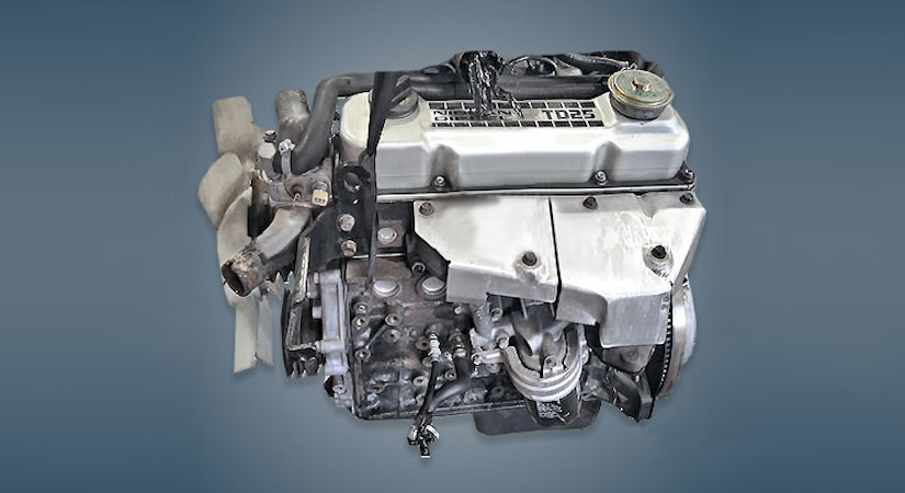 Двигатель Nissan TD25