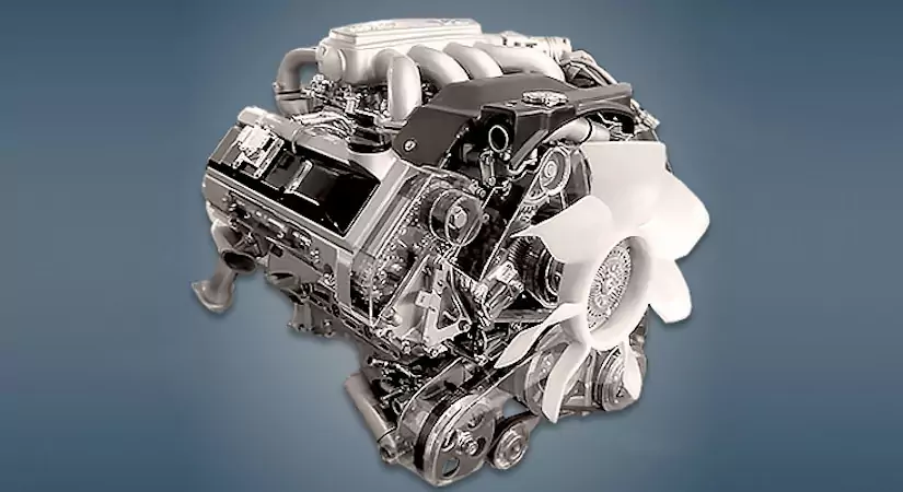 Двигатель Nissan VH41DE