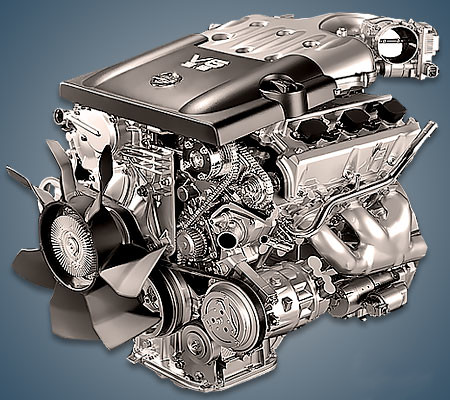 Двигатель Nissan VQ35DE