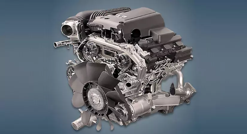 Двигатель Nissan VQ40DE
