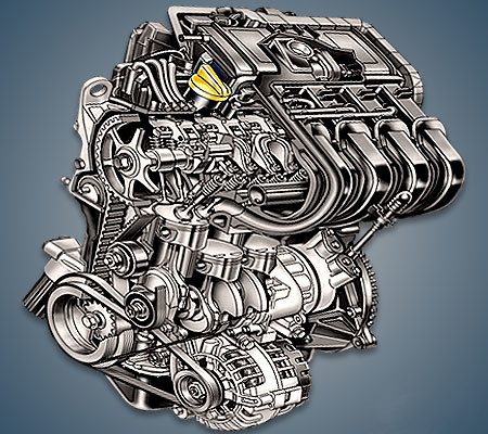 Двигатель Renault D4F