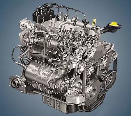 Двигатель Renault D4FT