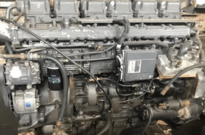 Двигатель Scania DSC12 схема компонентов