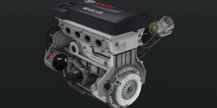 Двигатель Toyota 2AZ-FE