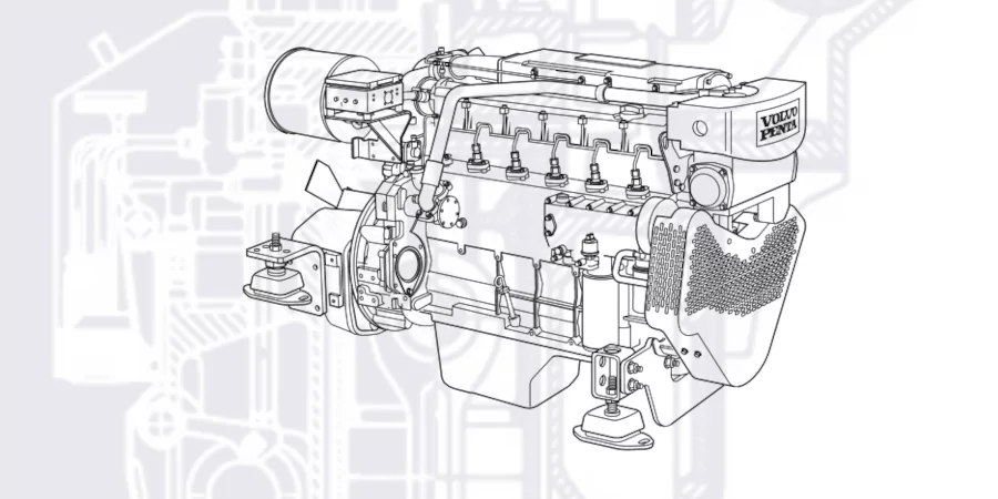 Двигатель Volvo D7C290